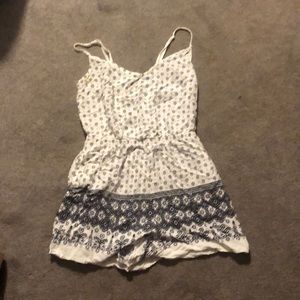 White Summery Romper perfect for graduation!